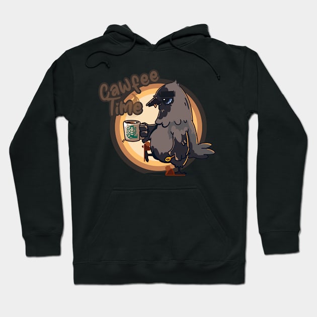 Cawfee Time Hoodie by ArtUrzzz